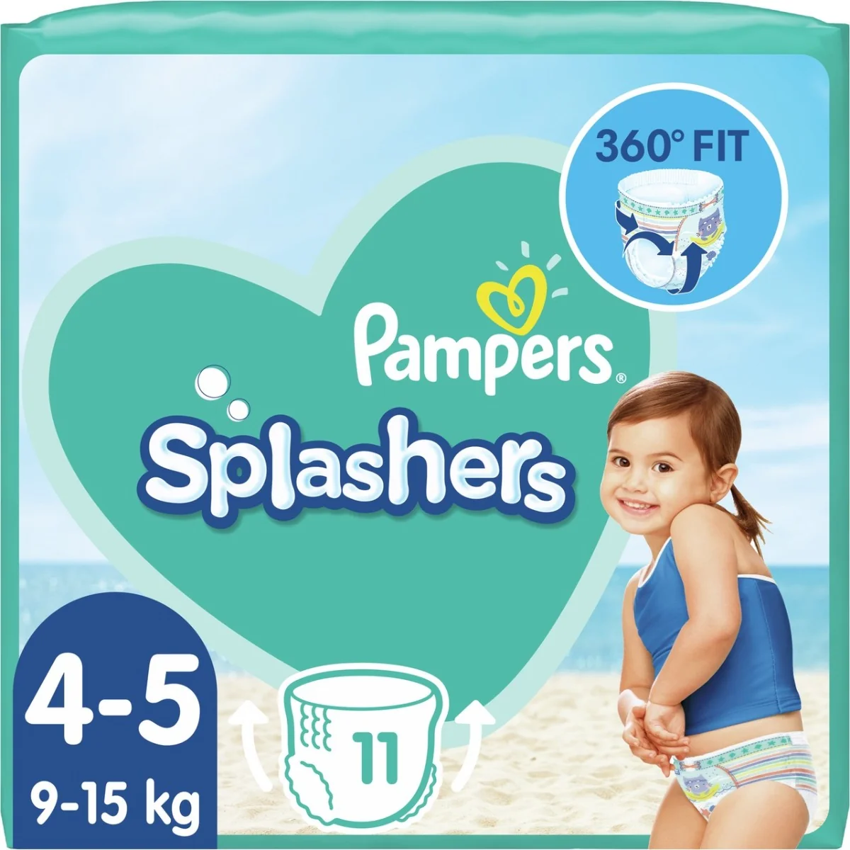 pampers pieluchomajtki pants 3 midi 120 szt