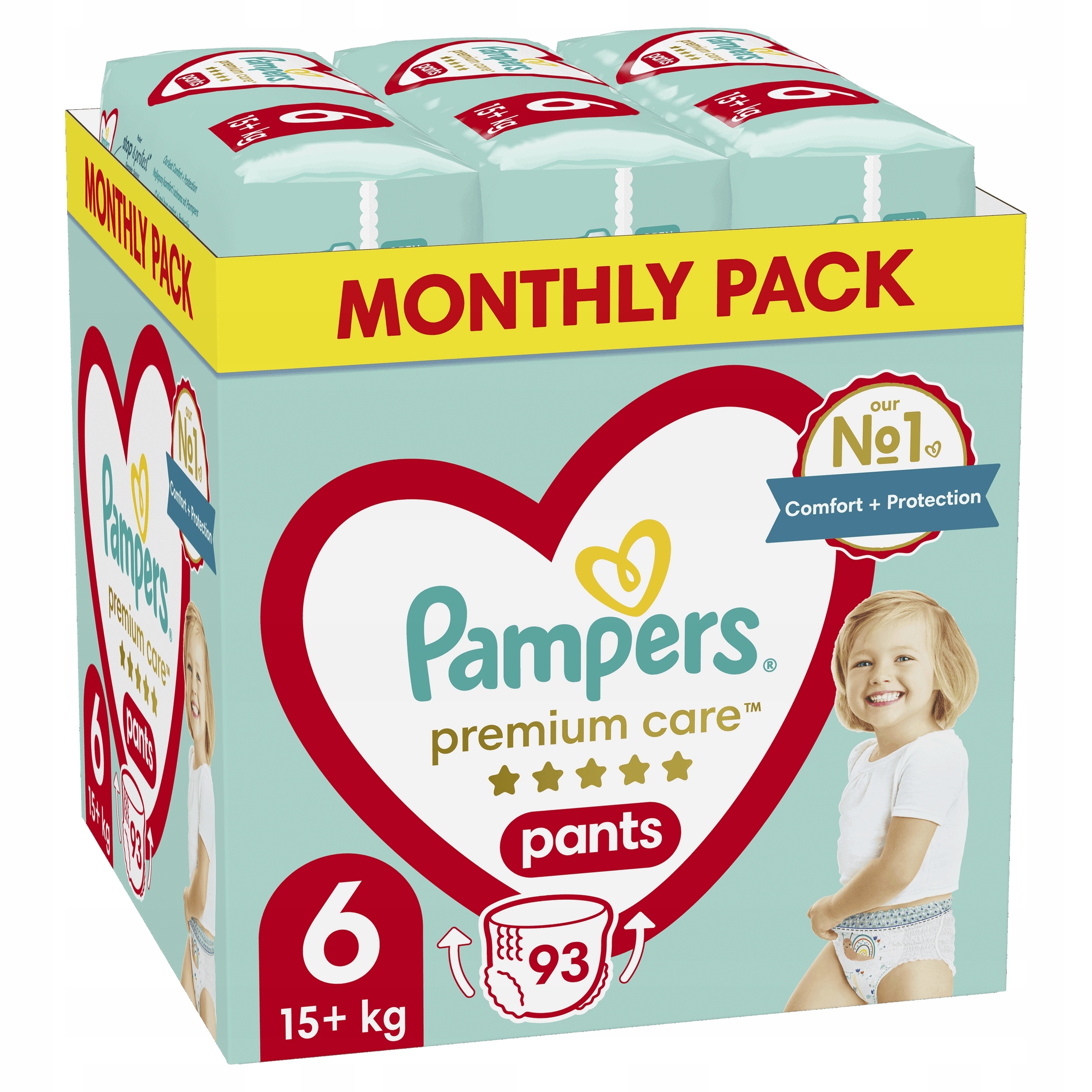 pampers premium care 1 stare opakowanie