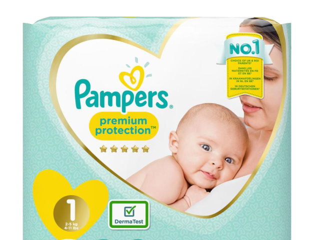 pampers newborn tanio