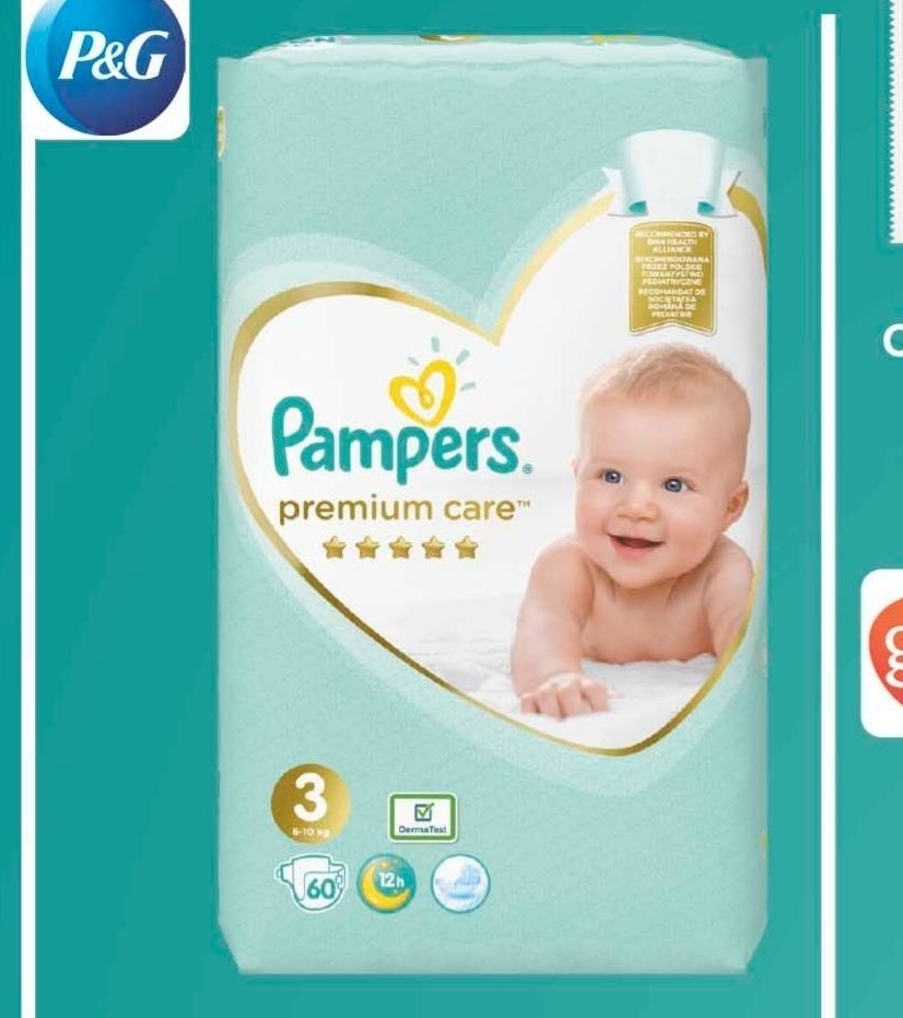 pampers new baby cena