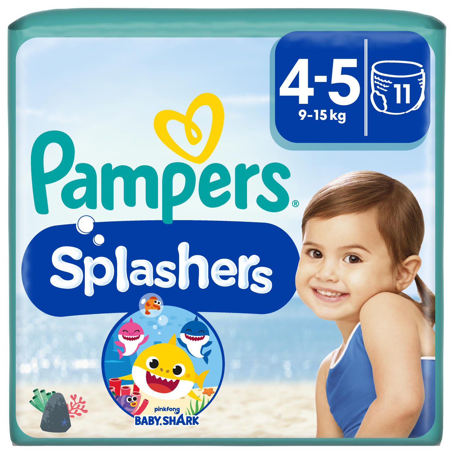 pampers chustecki dla niemolwta 56 sztuk