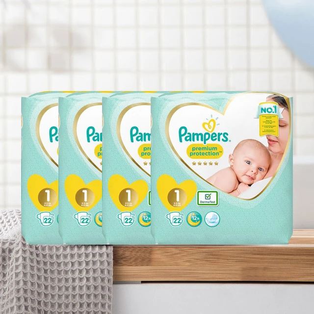 pieluchy pampers premium box