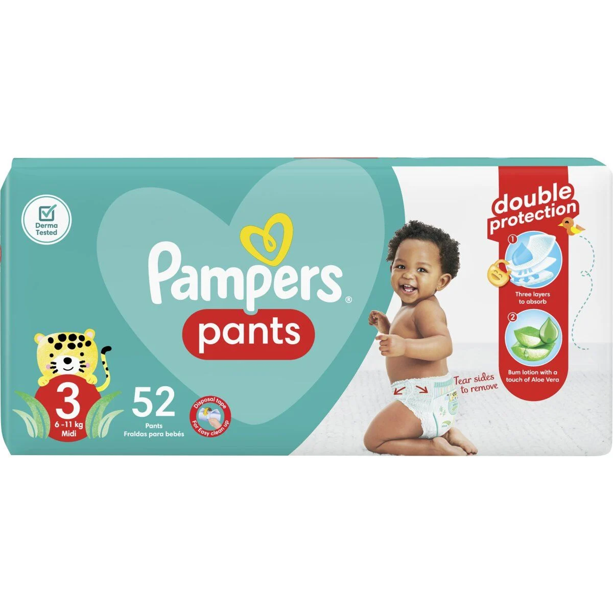 pampers 5-8 kg 208 sztuk