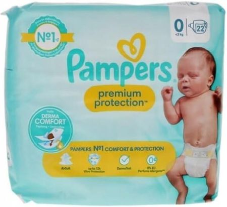 pampers pieluszki new born premium care