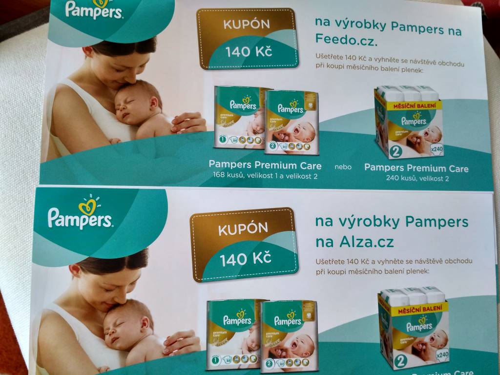 czy na kasie ma sie pampers