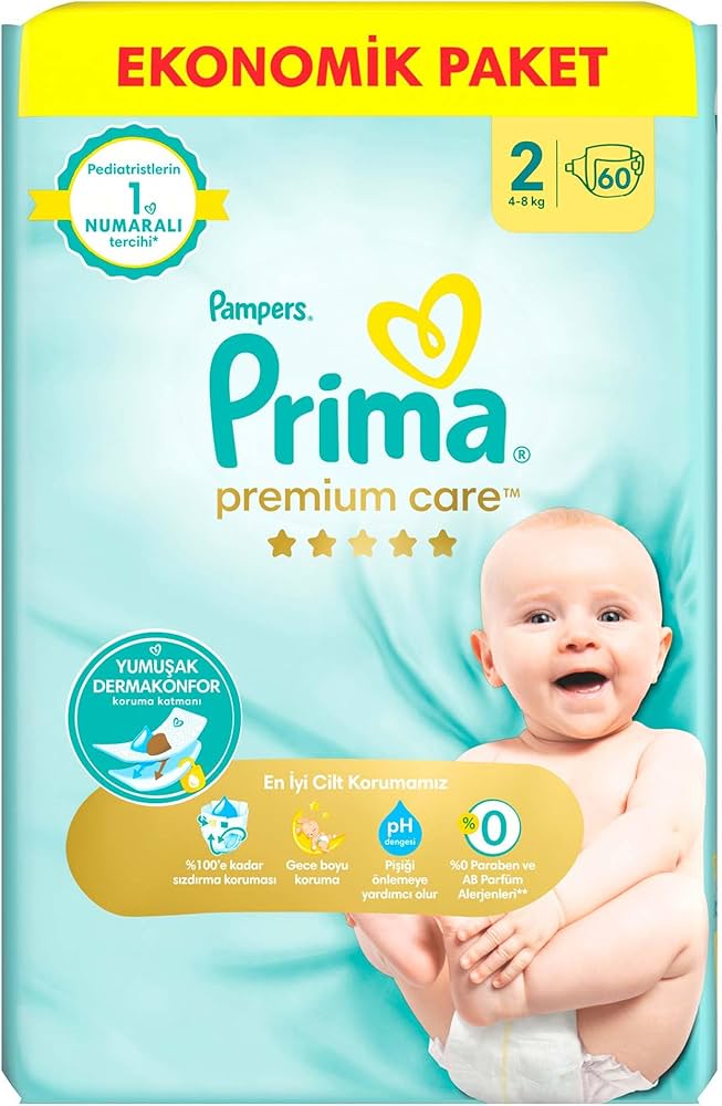 pampers pieluszki premium care 1 2-5kg 22 szt new