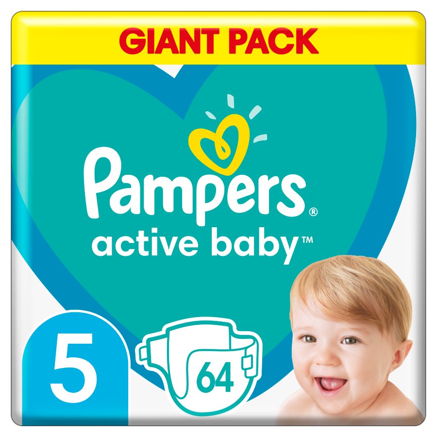 chusteczki nawilżane pampers 12 x 64