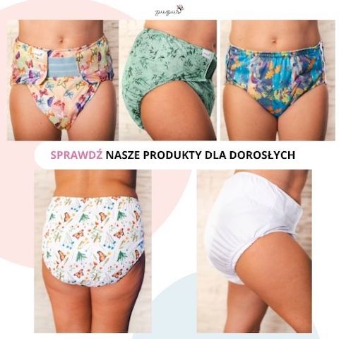 pieluchomajtki dla dorosłych 2szt