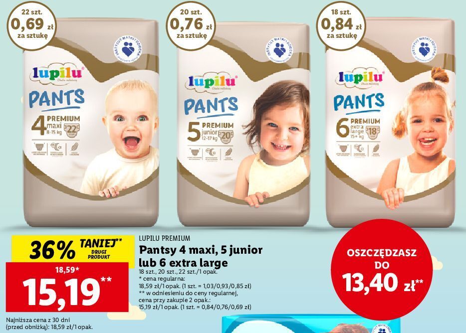 pampers zolte cena