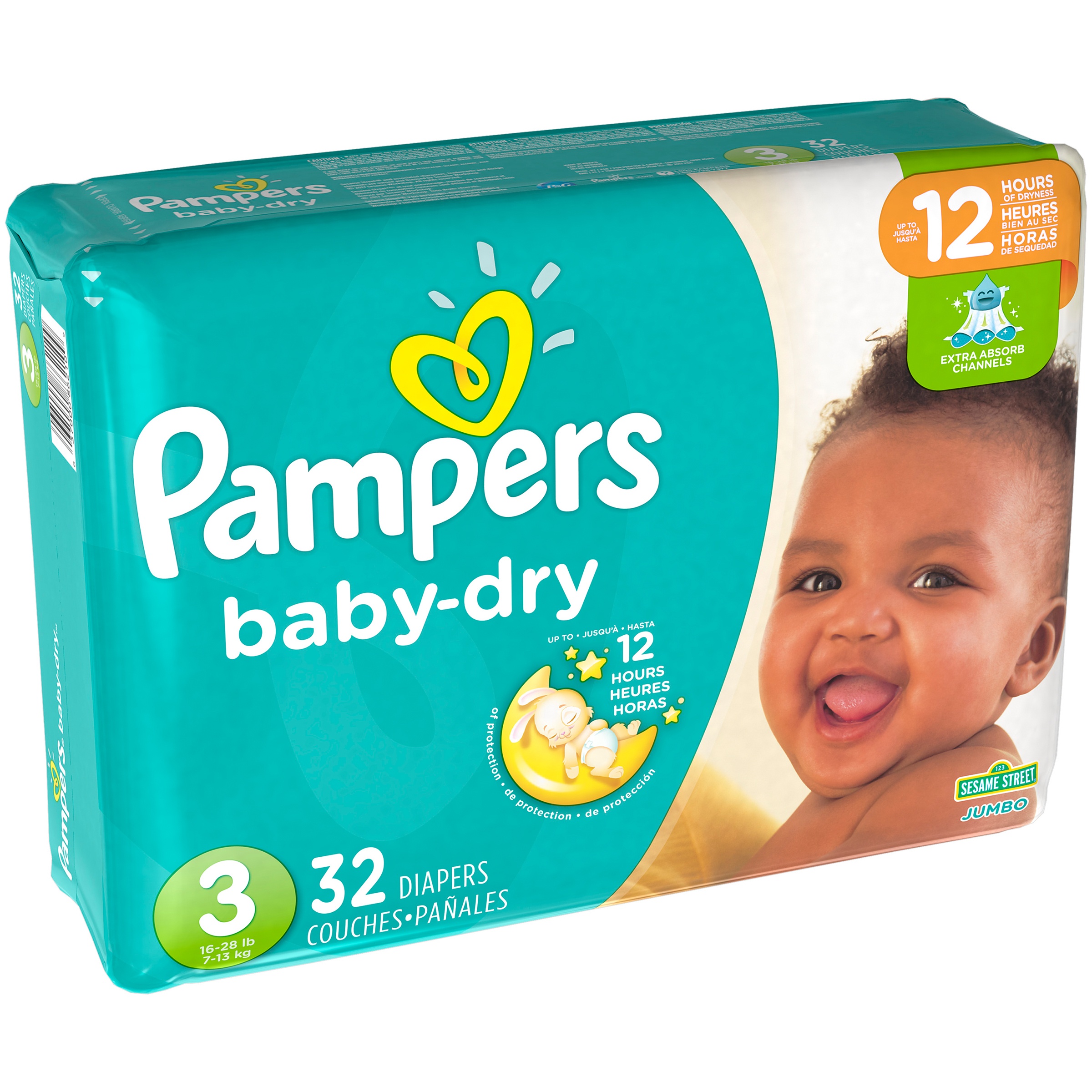 pampers baby dry mega pack size 2