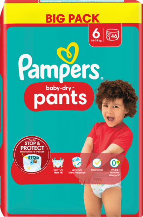 pampers u chorego dziecka