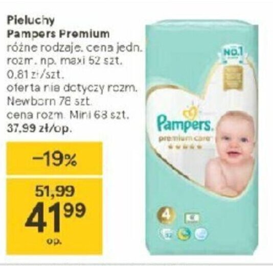 pampers premium care 1 czy dada 1