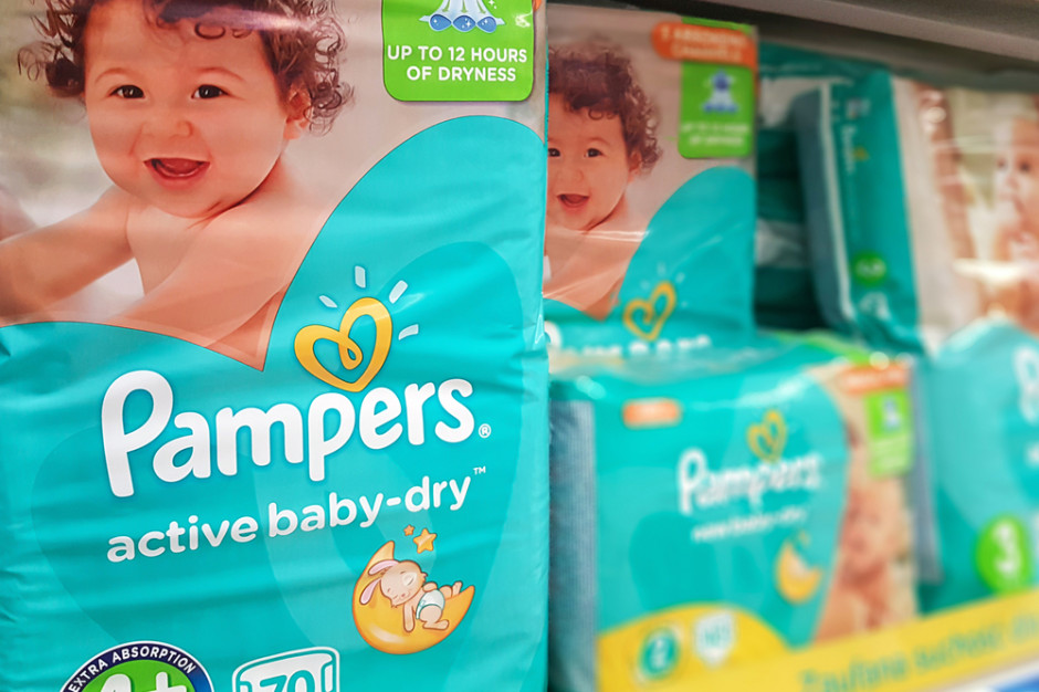 pampers pozycja na rynku usa