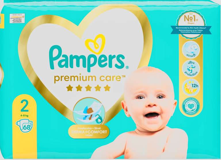 tesco pampers premium care 4 104 sztukicena