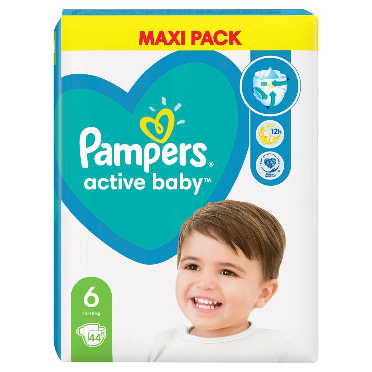 pampers mokry z zewnątrz