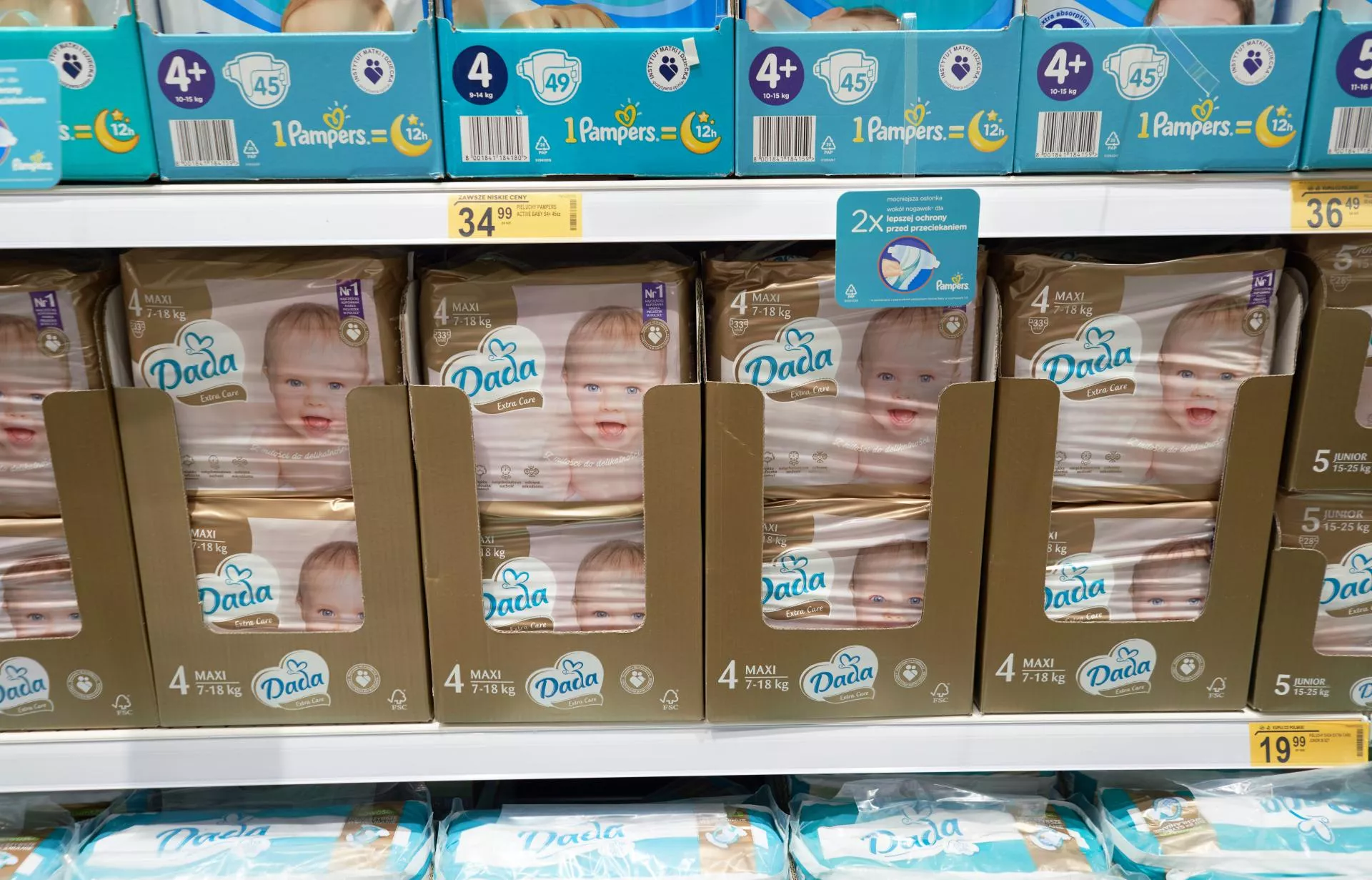 pampers 1 new baby drim cena