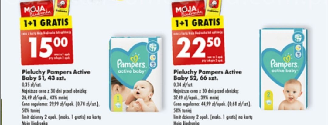 pampers active baby midi ceneo