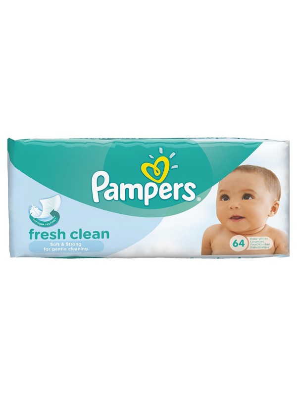 pampers sensitive chusteczki nawilżające 12x52 szt