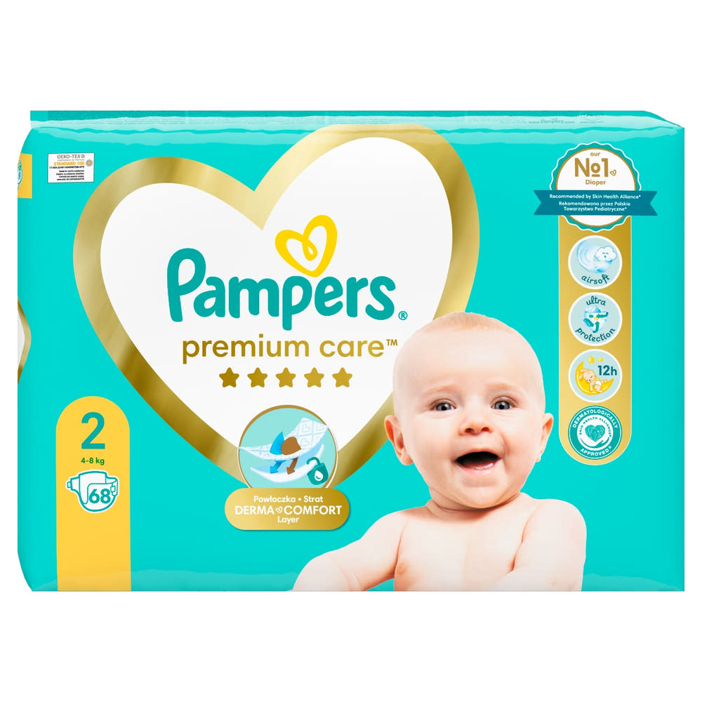 test pampersów pampers i dada