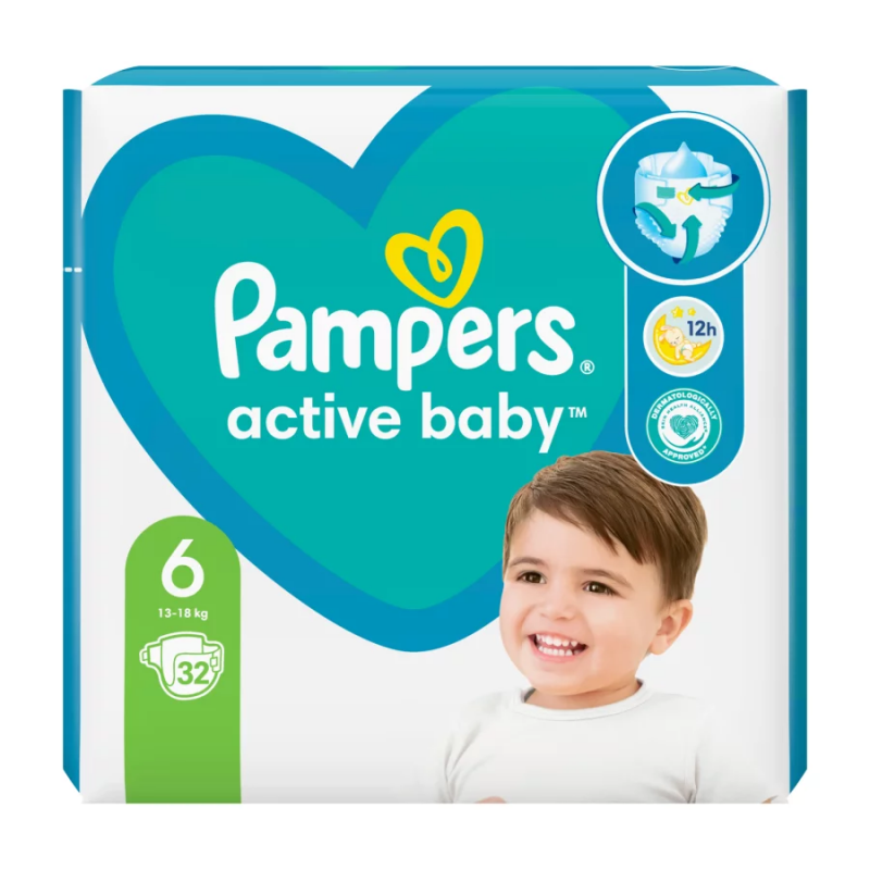 pampers podjęzykowy