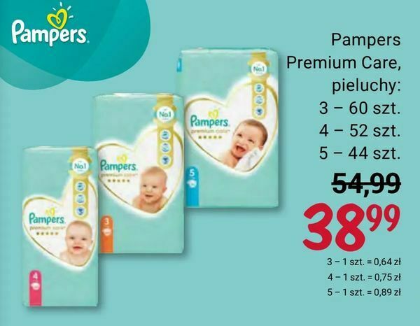 pieluchy pampers premium care 2