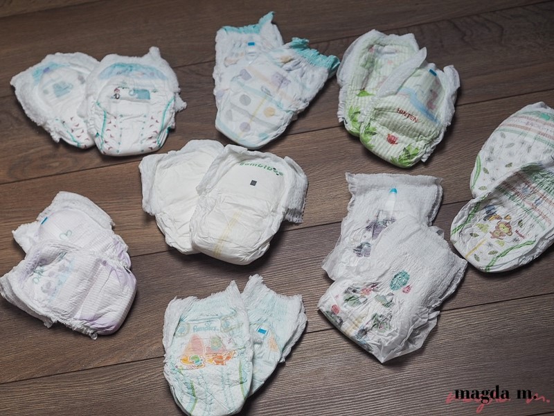 jakie sa rozmiary pieluszek pampers