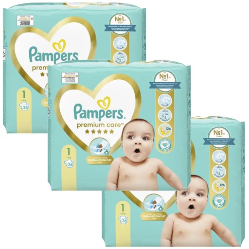 cena pieluch pampers 0