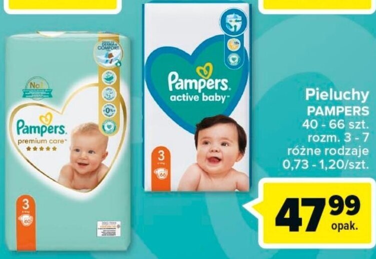 pieluchomajtki pampers promocja