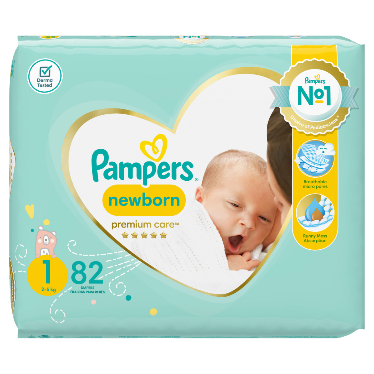 pampers premium care 5 junior 88 szt ceneo