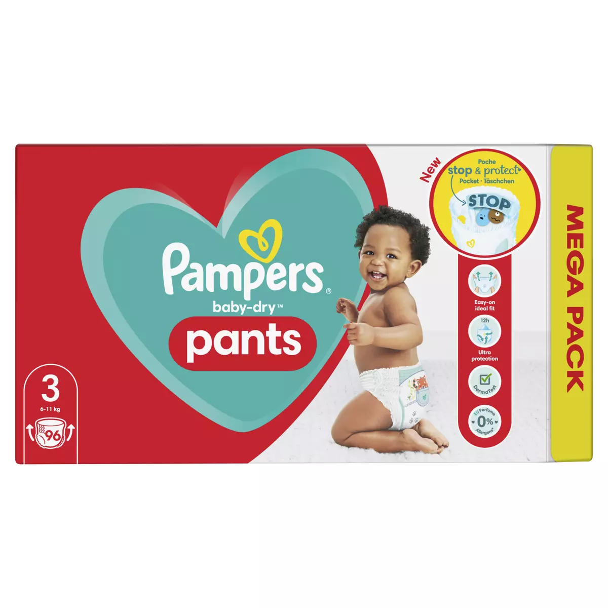 pampers easy up pants size 4 mega pack 84 nappies