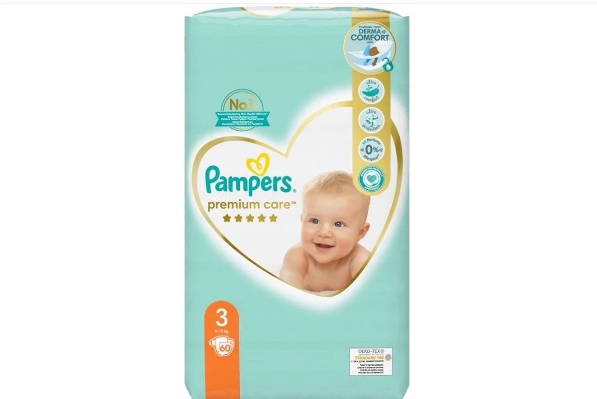 uczulenie na pieluszki pampers