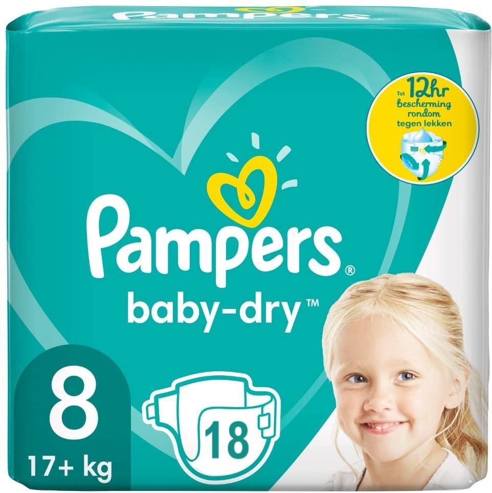 pampers baby dry 3 136 szt