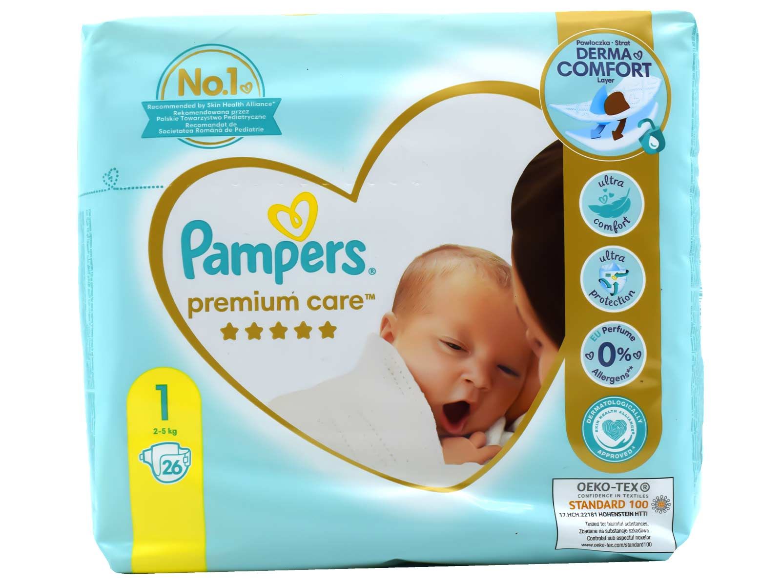 pampers premium care testowanie