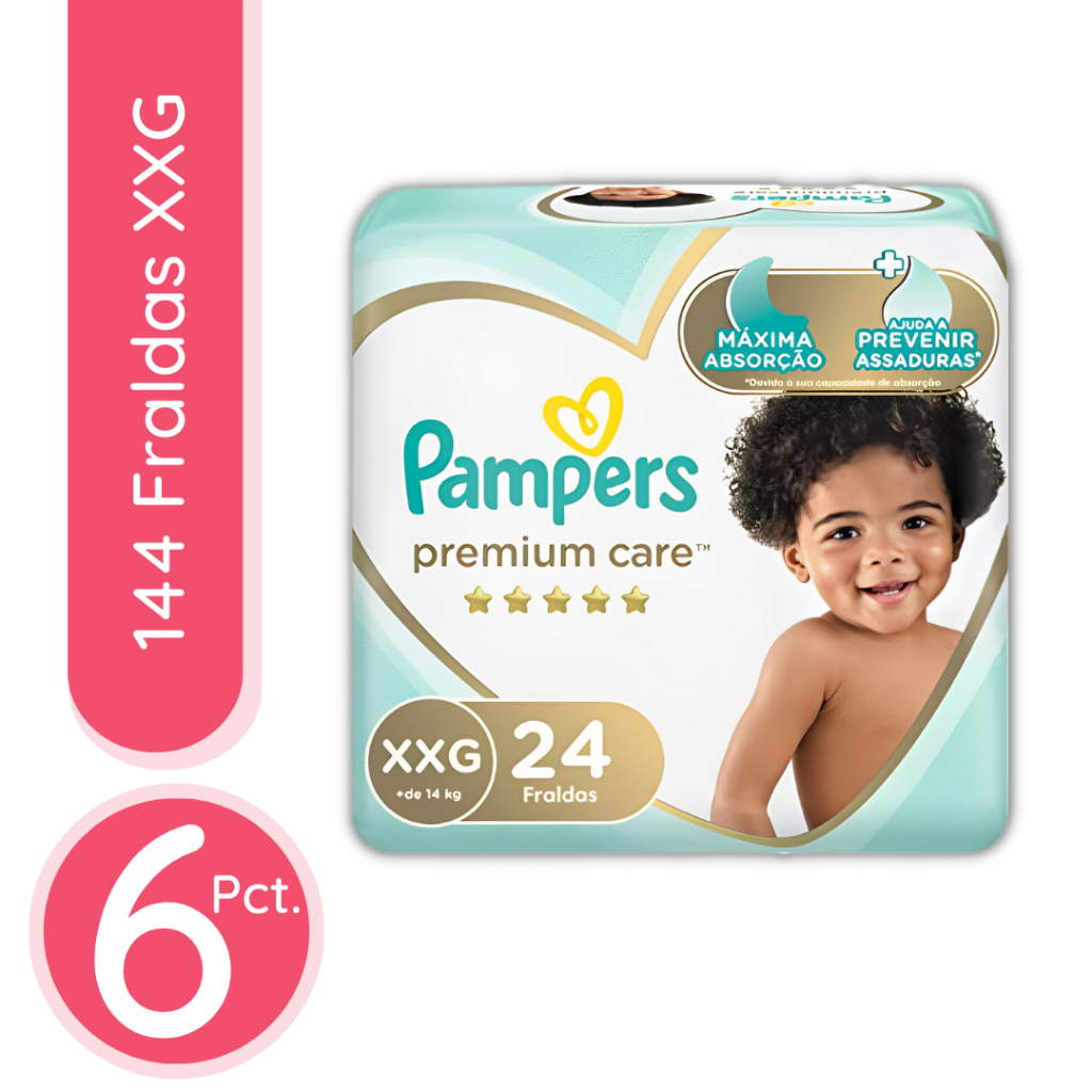 pampers przód tył