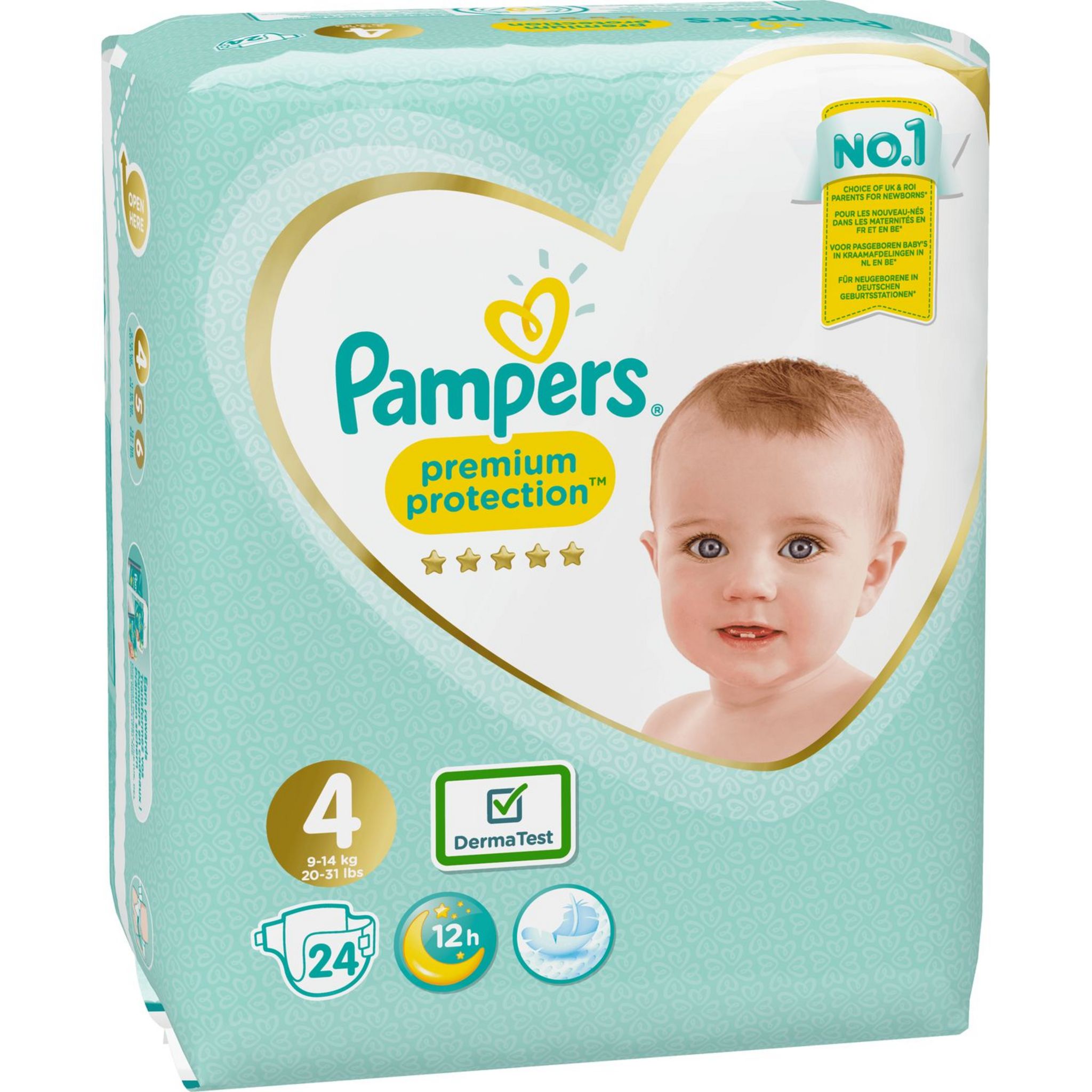 pieluchy pampers na cały miesiąc