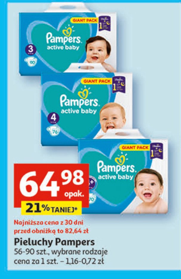 pampers active baby 3 midi opinie