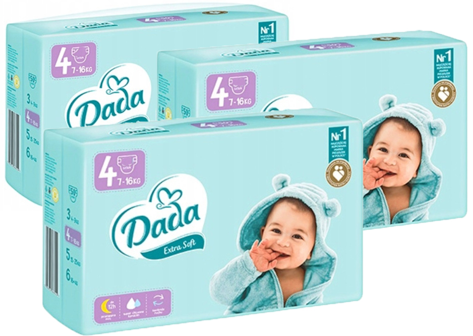 pieluchy dada newborn różnica