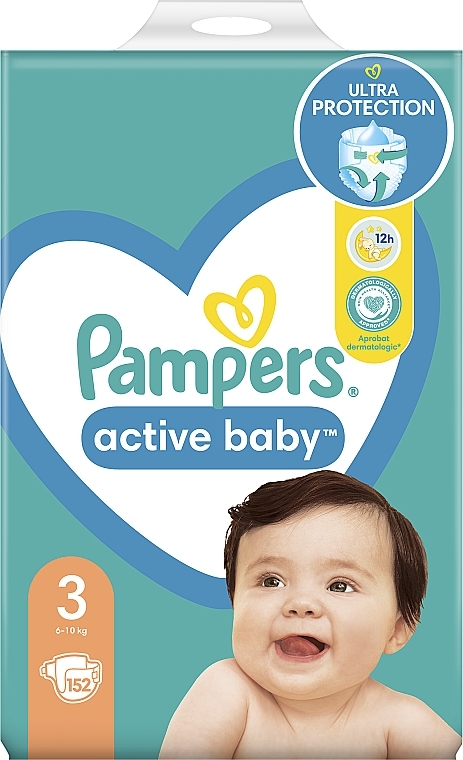 pieluchy pampers baby dry 2 144 sztuk