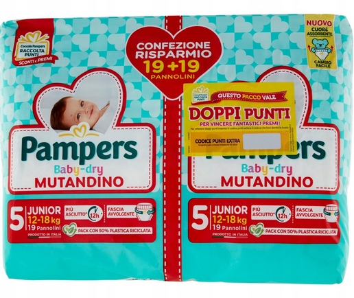 pieluchomajtki pampers 5