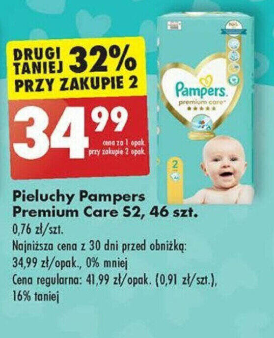 pampers premium care pieluchy 3 6-10 kg 60 szt