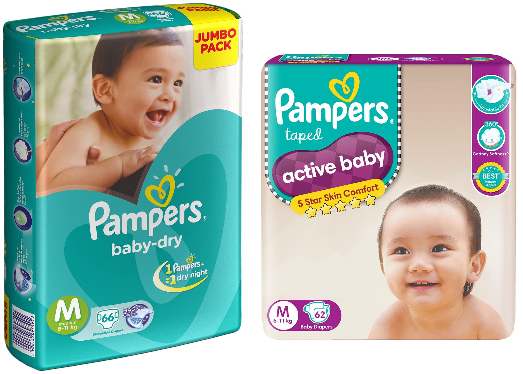 pampers premium care 1 duze opakowanie