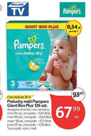 pampers pieluszki new baby 1 newborn