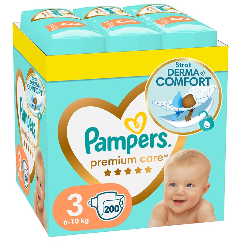 stoktotka pieluchomajtki pampers