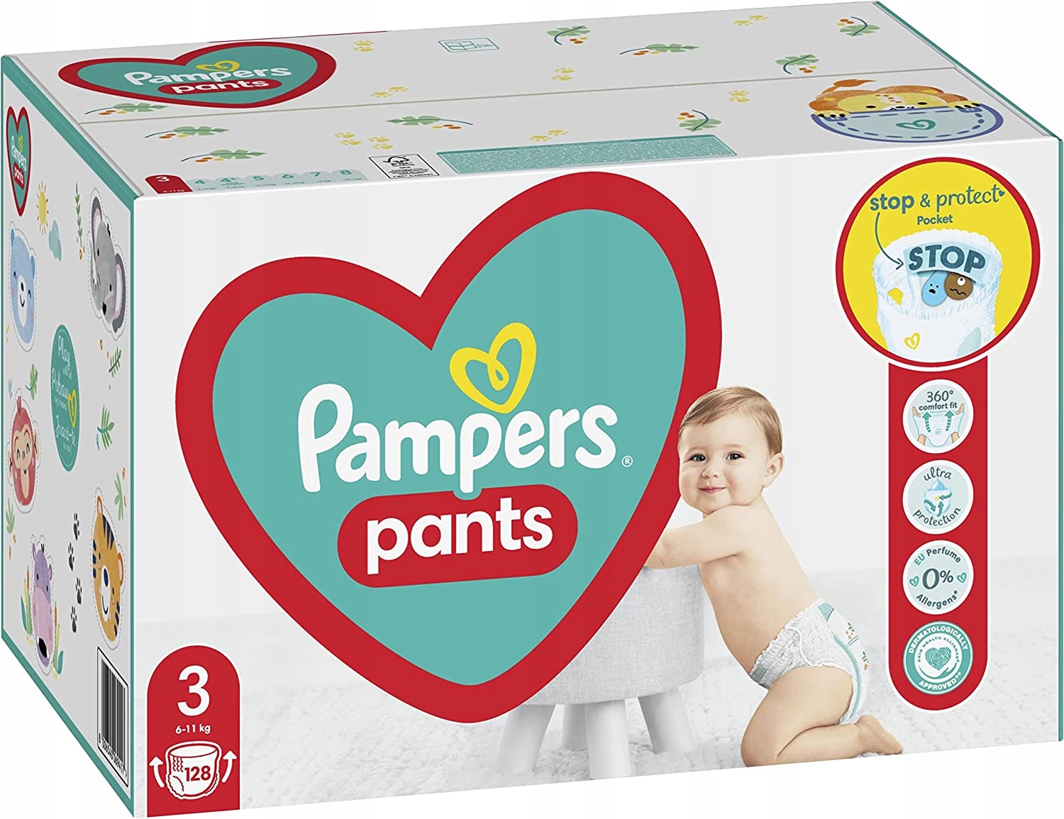 pieluchomajtki pampers 5 rossmann