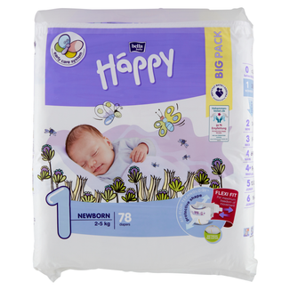 pampers pieluchy active baby 3 midi 5-9kg 103 szt