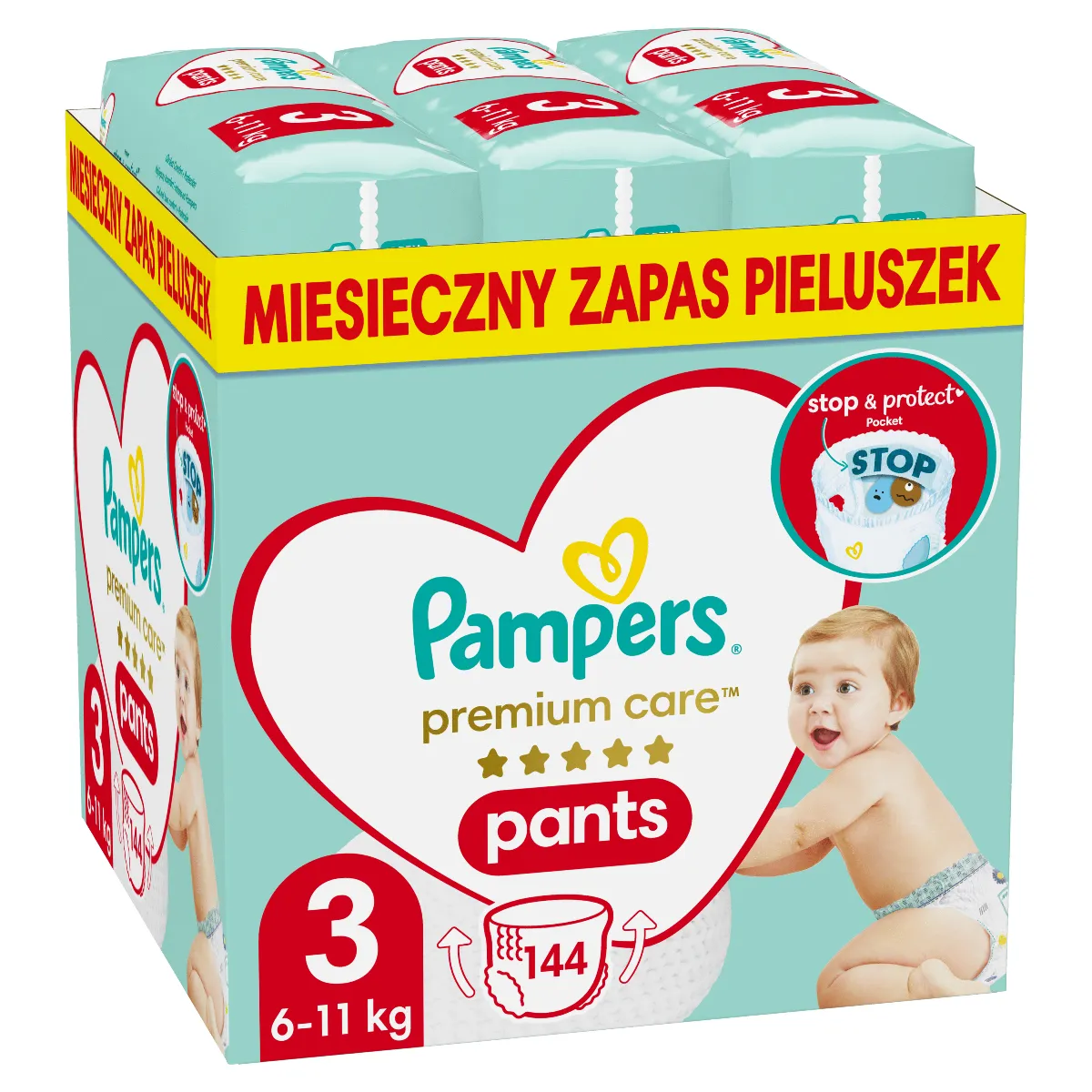 pampers do jakiego wieku