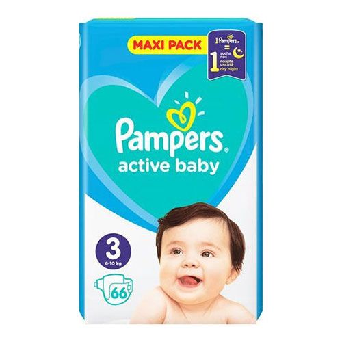 pampers active baby 4 50 sztuk