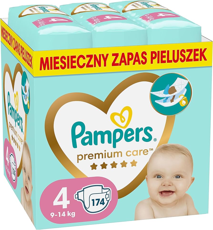 pampers 4 52szt