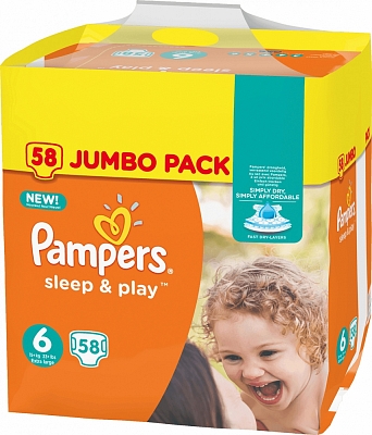 pampers new baby dry 2 giant box 144szt