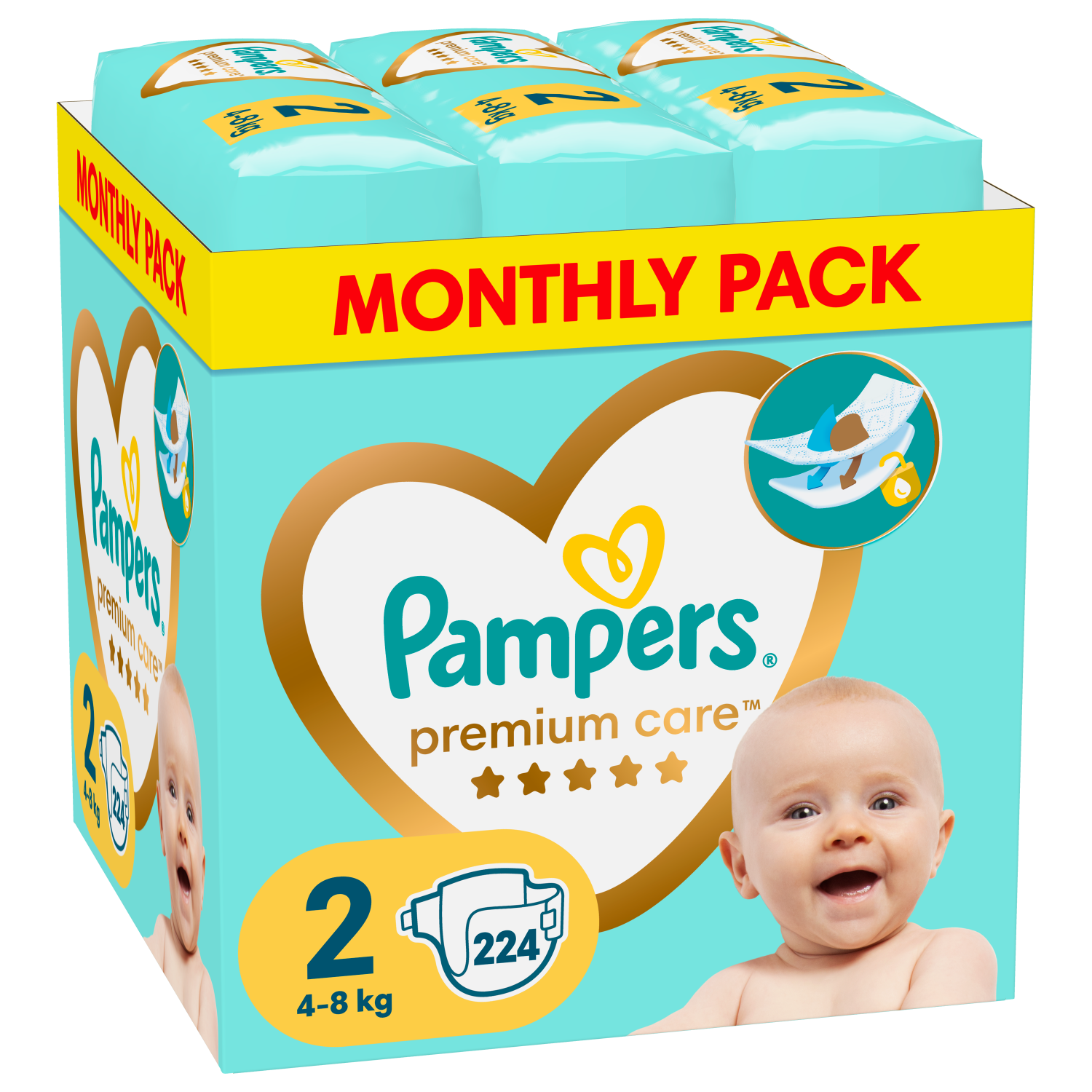 pieluchy jednorazowe pampers